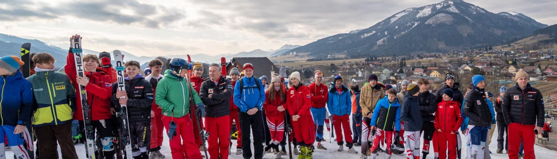 Gruppenfoto von Skifahrern | © Albert Reiter