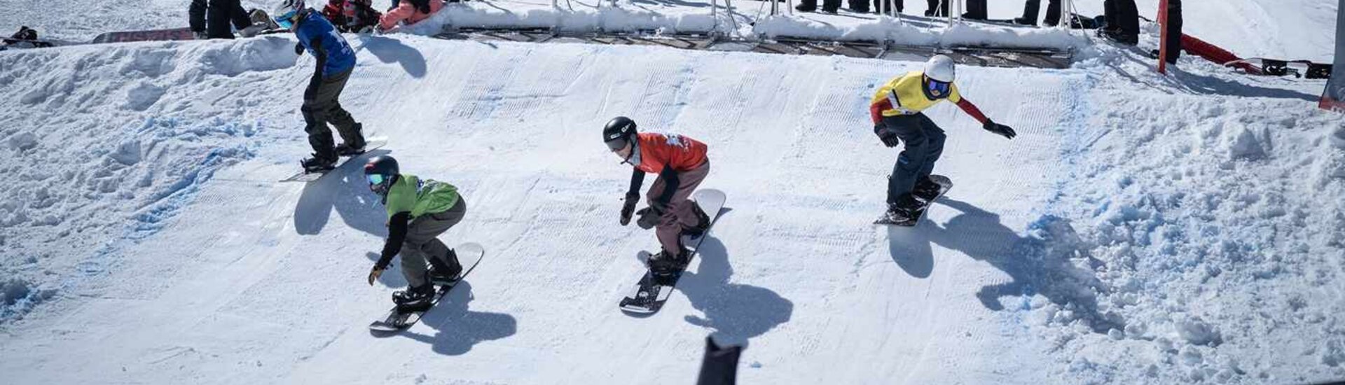 Snowboardcross Start | © Mario Lange