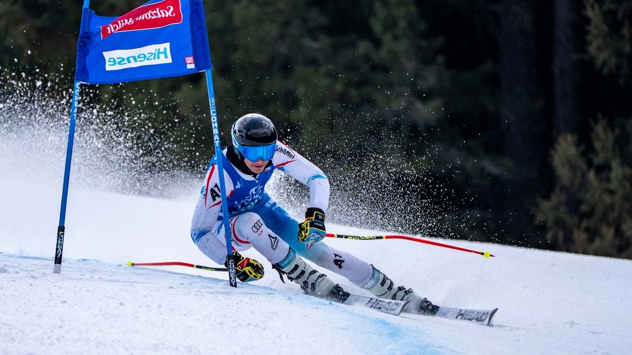 Athlet beim Super-G Training | © Albert Reiter