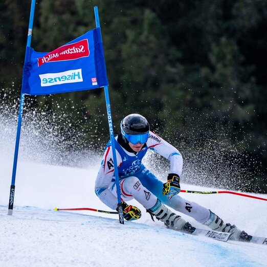 Athlet beim Super-G Training | © Albert Reiter