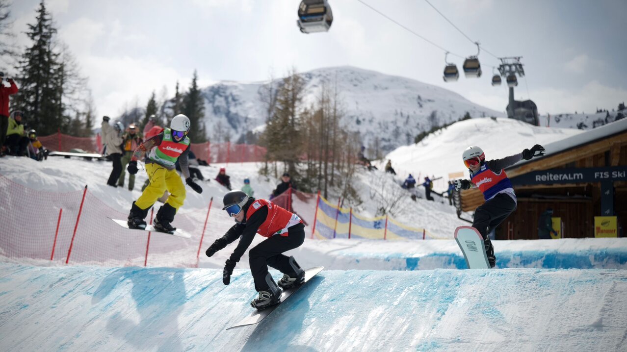 Schüler-ÖM Snowboardcross Reiteralm 2026 | © Mario Lange