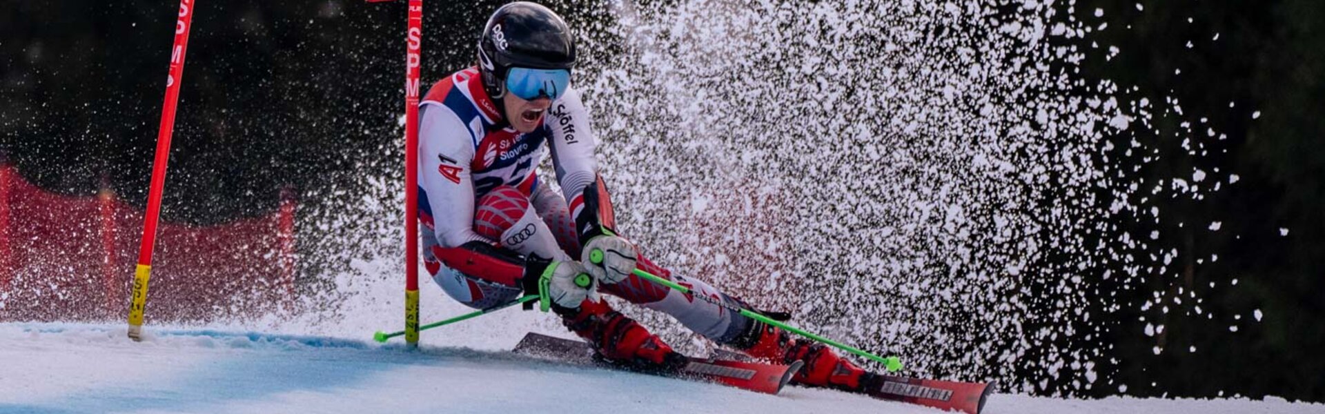 Simon Moser in Action meim FIS RSL in Jasna | © Albert Reiter